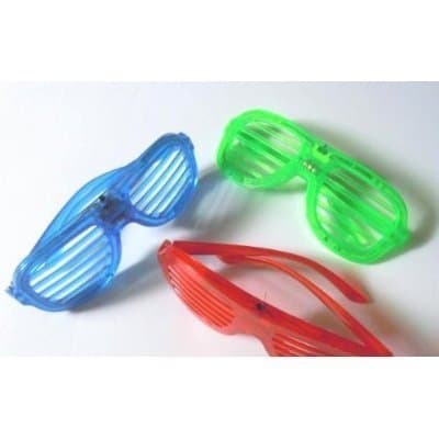 [Blind design] 3 color set LED sunglasses shiny glasses party fancy dress CLUB festival concert cosplay Haro~uin Comiket