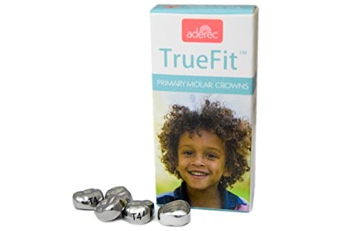 TrueFit Plus Primary Molar Stainless Steel Crowns - Refill Box