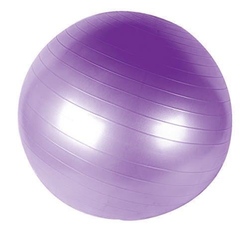 Premium Anti-Burst Exercise Ball Kit (55, 65 or 75cm) for Health - Improves Core Strength, Abs, Back & Posture, Yoga/Pilates Training & Stability. Includes Foot Pump, Guarantee & Coming e-Resources