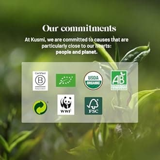 Kusmi Tea Be Cool - 90 gr Loose Tea Tin - Organic Herbal Tea - Flavored with Mint, Lemon Verbena & Licorice - Caffeine Free