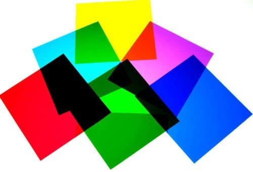 A4 Overlays for Reading Colored Acetate Sheets Transparent Gels Clear Film 210x297mm 240 Microns (Red)