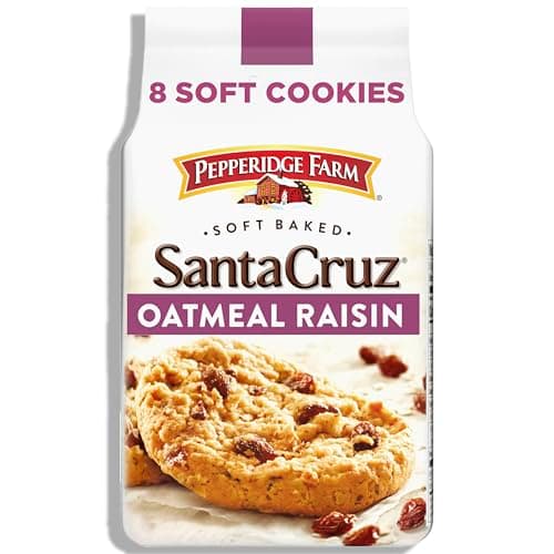 Pepperidge Farm Santa Cruz Soft Baked Oatmeal Raisin Cookies 86Ounce Package