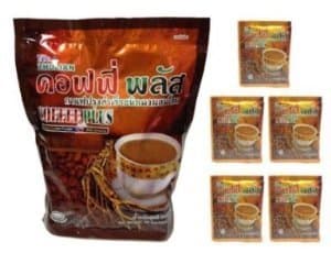 Ginseng Coffee Zhulian Best Instant Coffee Powder (20 G. x 40 Sachets)