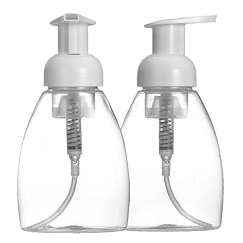 Solefun Dr. Bronner's Castile Foaming Liquid Hand Wash Soap Pump Dispenser with Foam Maker, 2-Pack