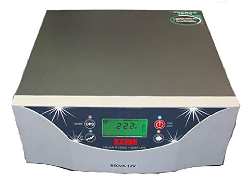 Exide Technologies Solar Inverter 850Va 12V 40Amps Solar Charge Controller With Lcd