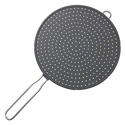 Silicone Splatter Screen (Grey - 11 Inch)