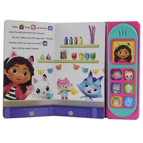 Gabby's Dollhouse - Happy Purrsday! Little Sound Book
