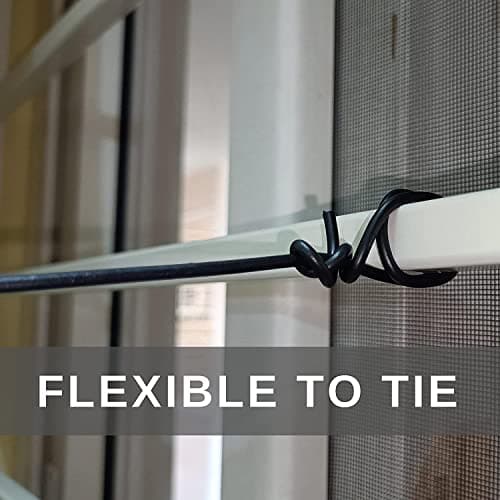 1 x PVC Coated Heavy Duty GI Wire Rope Clothes Line Ideal for Drying Heavy Clothes Length 25m Assorted Colours