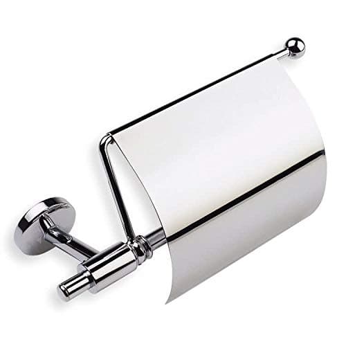 StilHaus P11C-08-638845318648 Pegaso Collection Brass High End Toilet Roll Holder, Chrome