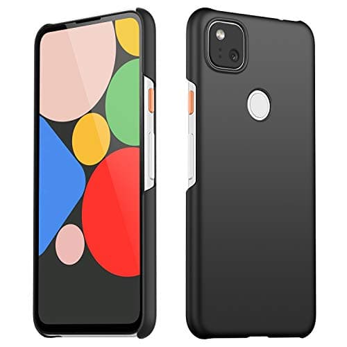 Banzn Case for Google Pixel 4A, Slim Matte Ultra-Thin Premium Material Full Protection Cover for Google Pixel 4A (5.81 inch) 2020 (Gravel Black)