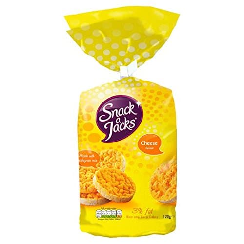 Snack A Jacks Jumbo Cheese 120G