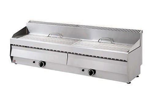 North Pro Skewer Gas Grill 14KW With Water Drawer – Commercial Barbecue Gas Grill L1410xW420xH460mm/ GR 150/ Made in Greece