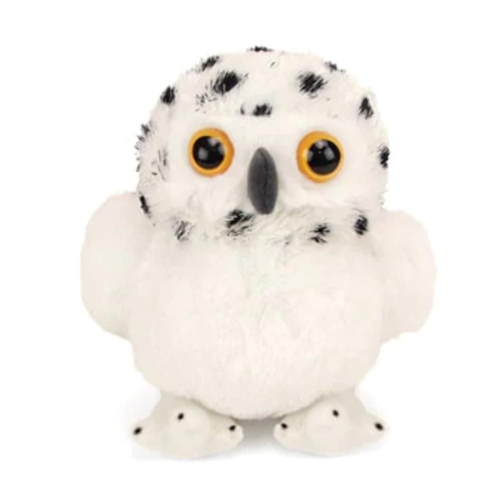 Wild Republic Snowy Owl Plush, Stuffed Animal, Plush Toy, Gifts for Kids, Hug’Ems 7 Inches