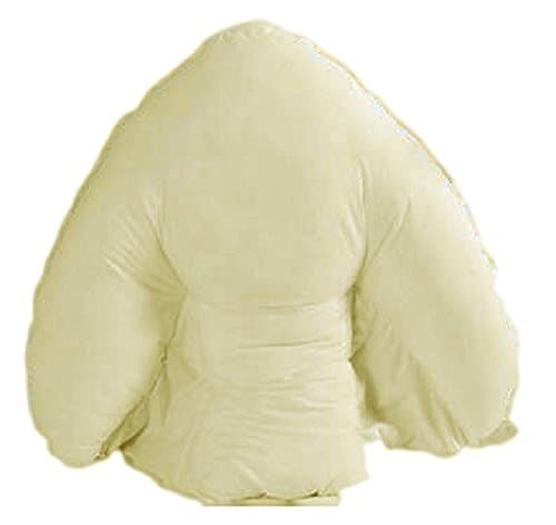 Maria Luxury Bedding & LinenCream Batwing Pillowcase for Orthopaedic Batwing Pillows