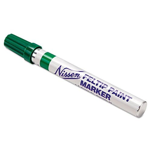 000355 (Fpgnm) Paint Marker Feltip Std Green 085219 J P Nissen
