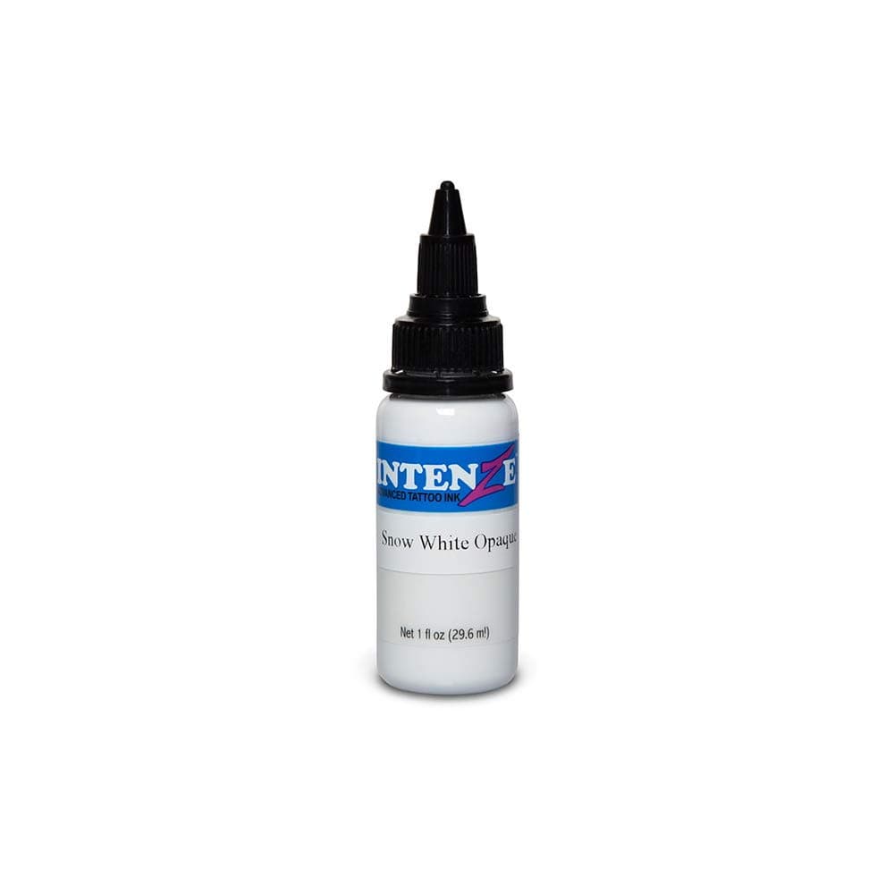 Intenze Tattoo Ink – Snow White Opaque – 1/2oz Bottle