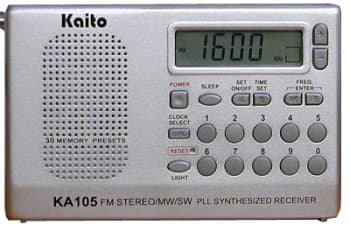 Kaito KA105 Portable radio