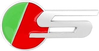 Car Badge Emblem for Jaguar R S XF XE XJL XJR F-PACE, Car Body Self Adhesive Sticker Decals Decorations Exterior Styling Accessories,B