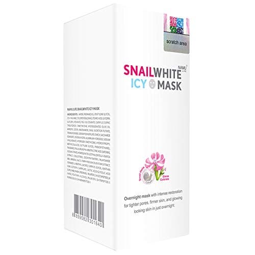 NEW NAMU LIFE SNAILWHITE ICY MASK 30ML BY PS