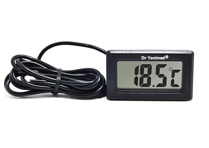 Mini LCD Digital Refrigerator Fridge Thermometer For Fridge/Freezer/Aquarium/Refrigerator With Wired Probe