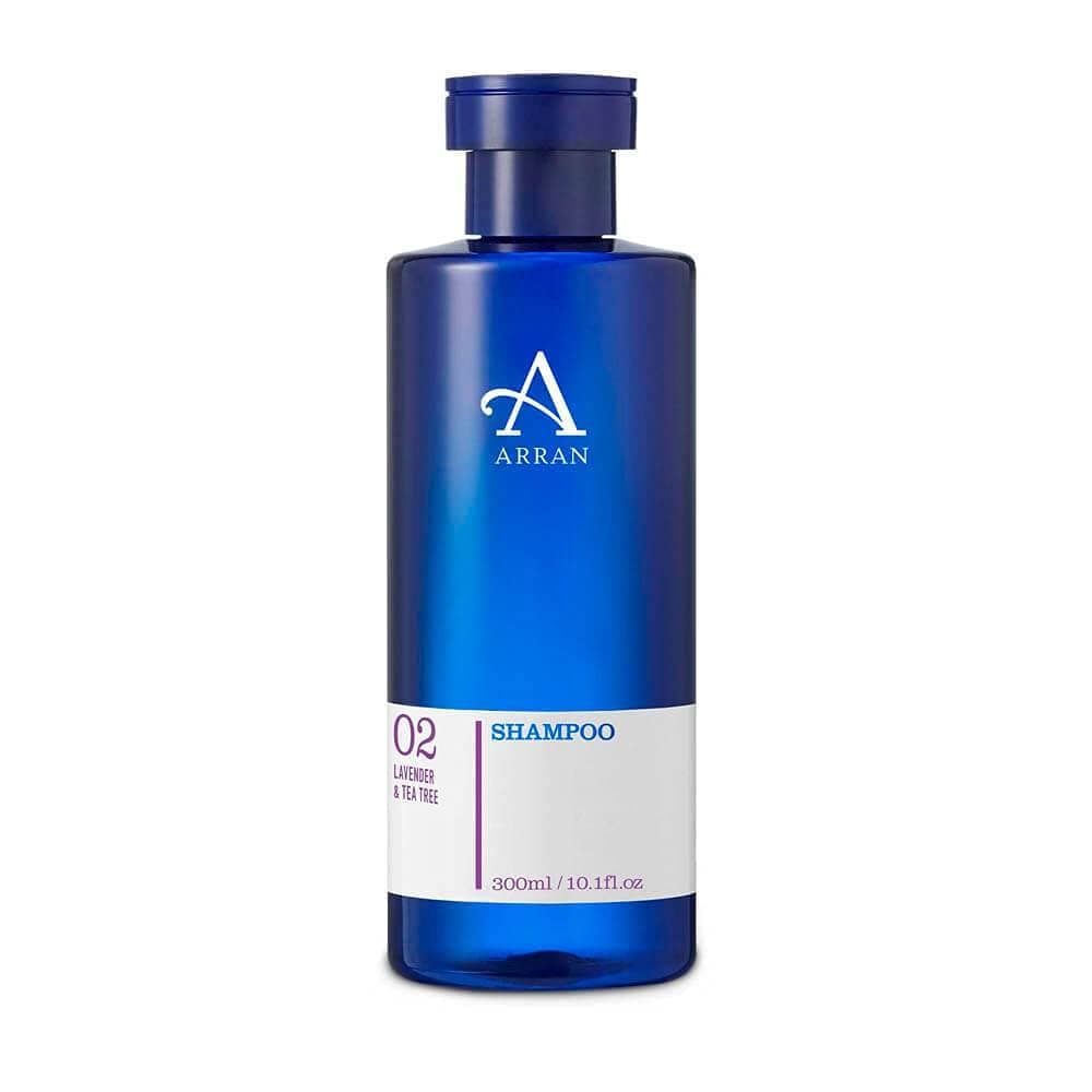 Arran Sense of Scotland Lavender & Tea Tree Hair Shampoo (300ml/10floz) Timeless, Soothing, Reviving & Calming Infused with Lavender & Tea Tree Oils
