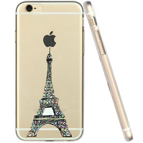 iPhone 6S Case,iPhone 6 Case,FEIKESI iPhone 6/6S Protective Case Soft Flexible TPU Transparent Skin Scratch-Proof Case for iPhone 6/6S(4.7-inch)- Eiffel Tower