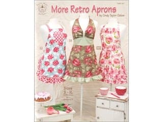 Taylor Made Designs More Retro Aprons Pattern, Small-XL