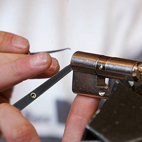 Lock Picking Kit with Transparent Training Padlock and and Credit Card,Premium Practice Lock Picking Tools Lockpick Training Kit,Lock Pick Set for Beginners and Pro Locksmiths