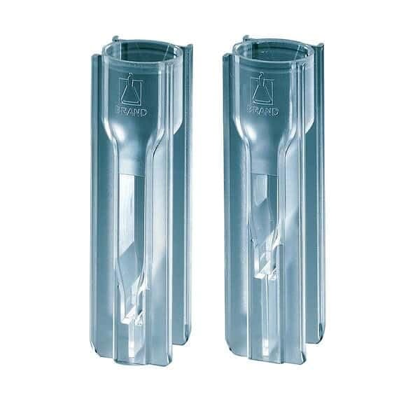 BrandTech 759200 Disposable UV-Cuvettes, Ultra-Micro, 8.5 mm, Bulk Packaged; 100/Pk