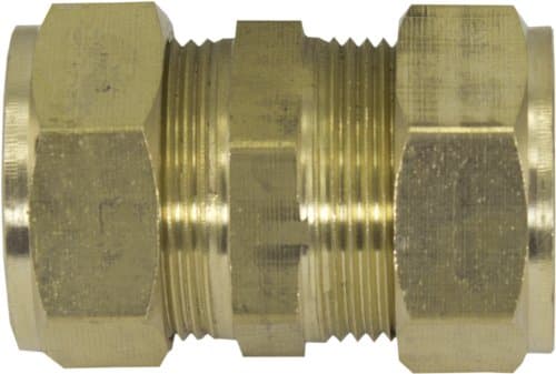 Brass Compression Coupling Fitting