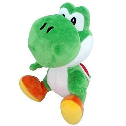 11" 28cm Luigi Toy Doll Movie TV Stuffed Plush Doll Gift Yoshi Plush Toy Doll Big Size Giant Yoshi Super Mario Bros Yoshi Green