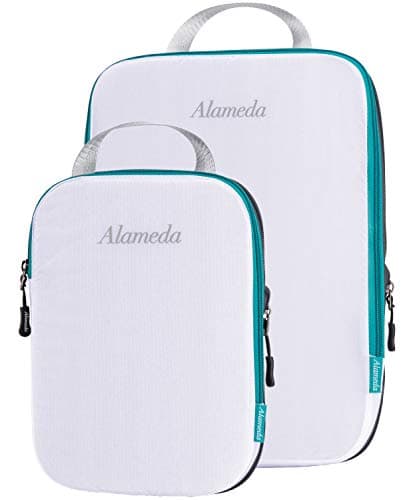 Compression Packing Cube Set of 2, Travel Organizer Bags for Luggage/Backpack