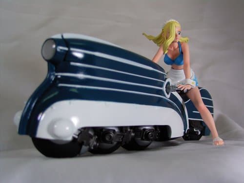 Soltyrei: Rose Anderson & Bike Blue Version PVC Statue 1/20 Scale [Toy]
