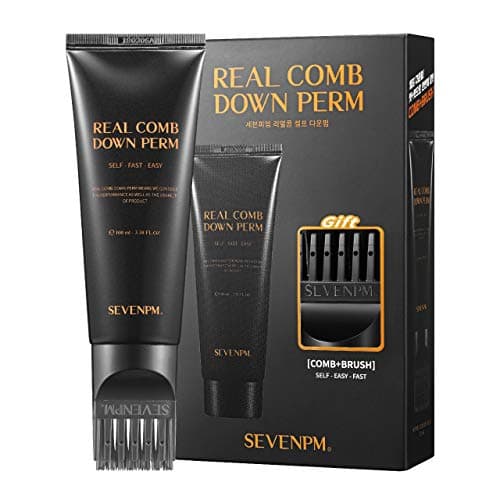 Sevenpm Sevenpm Real Comb Men's Self Styling Side Hair Down Perm 120ml 4.05oz