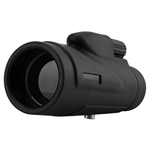 High Power BAK4 Prism Night Vision Monocular Telescope 12×50 ，with Smart Phone Stand and Tripod Waterproof Anti-Fog for Adults Kids Bird Watching Wildlife Hunting Camping and Travel.