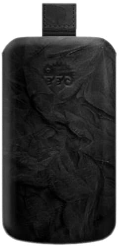 KatinkasPremium Leather Case for Nokia 5800 XpressMusic Washed - 1 Pack - Retail Packaging - Black (402030)