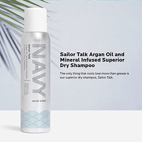 NAVY Sailor Talk Argan Oil and Mineral Infused Superior Dry Shampoo - 3.25 fl oz