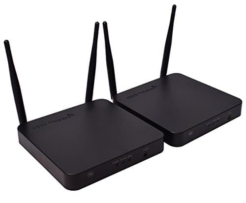 Luzan HDMI Wireless Extender up to 328 Ft/100 Meters Dual Antenna Supporting Full HD 1080P Transmitter and Receiver