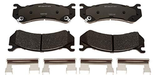 Raybestos R-Line Automotive Replacement Front/Rear Brake Pad Set for Select Chevrolet, GMC (MGD785MH)