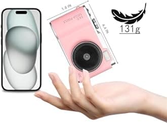 Kids Digital Camera, 2.4 inch TFT Screen Camera with 32GB Card, 48MP Digital Zoom, 16X, Compact Camera Support Video Recording, Photography,