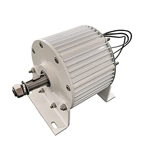 5000W Permanent Magnet Generator Gearless 3 Phase 5KW Alternator AC 120V For Wind Turbine Water Turbine Hydroelectric generator 333RPM