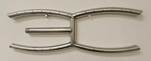 Stainless Steel Arc Burner Fireplace Fire Pit 12" to 36"