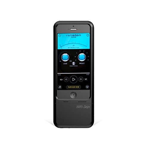 HiFi-Skyn Portable DAC/Amp for iPhone 6 Plus / 6S Plus (Cool Black)