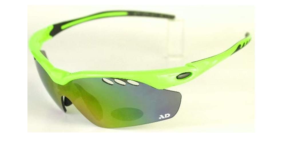 AD Sports Navy Unisex Goggles with REVO Lenses and AR Coating PC Frame (Apple Green)