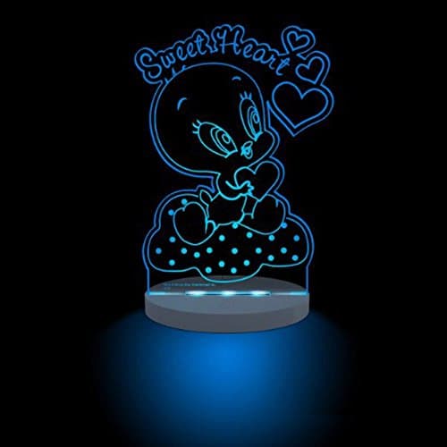 Total Dreamz Baby Tweety Sweetheart Multicolored LED Night Light