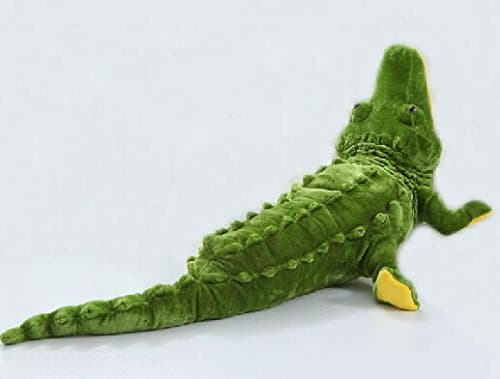 Kerchair Giant Green Alligator Crocodile Lying Plush Toy Pillow