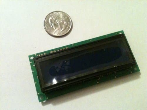 Serial LCD Module 16x2 Blue with White Backlight for Arduino