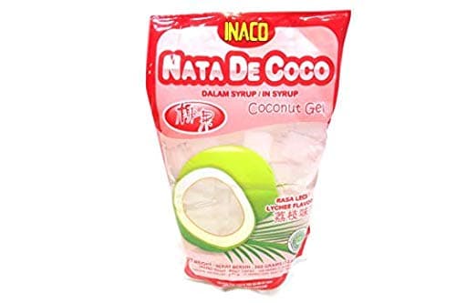 Nata De Coco Dalam Syrup (Lychee Flavor) (Pack of 1)