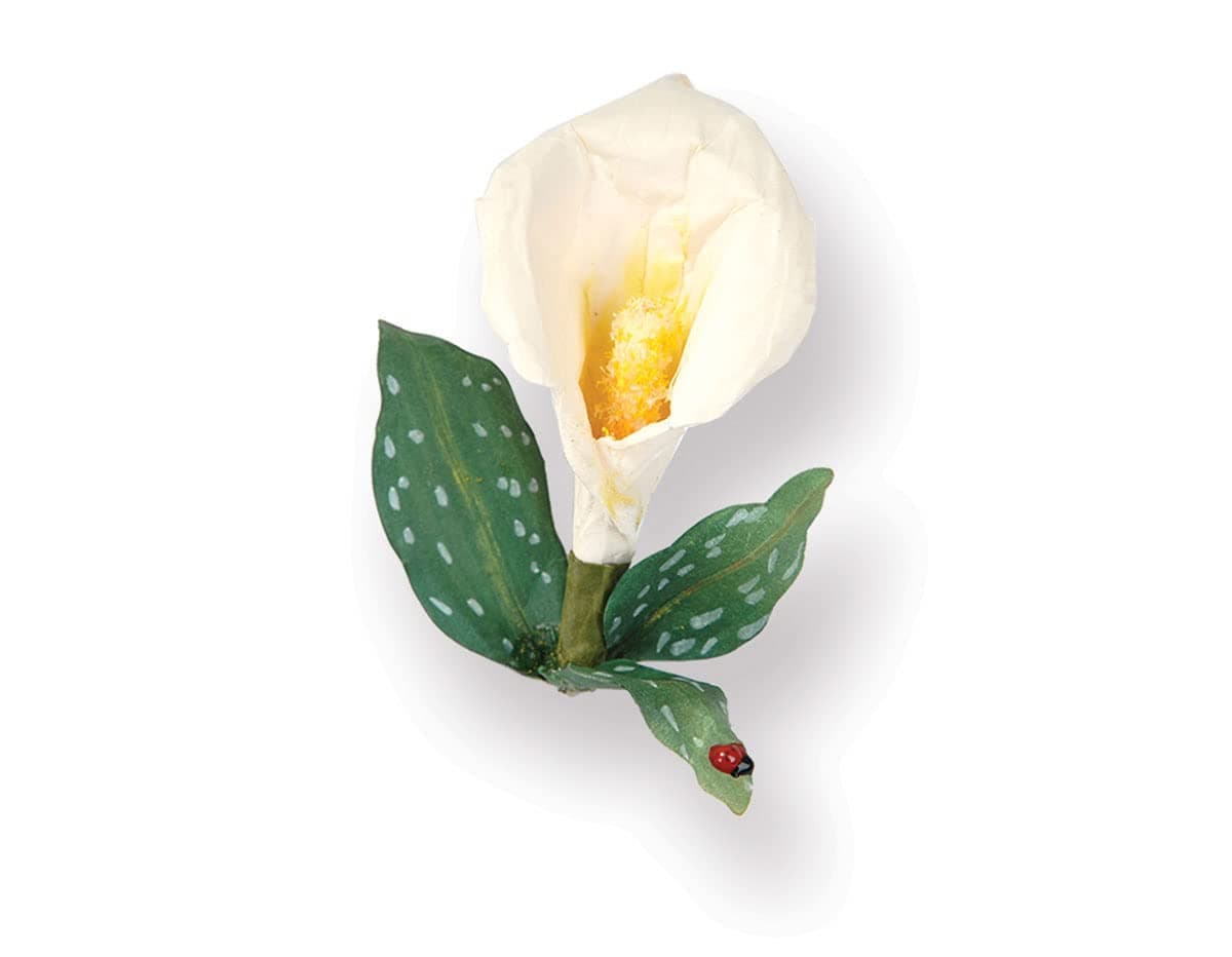 Sizzi Thinlits Die Set Flower Calla Lily by Susan Tierney-Cockburn, Pack of 9, Multi-Colour