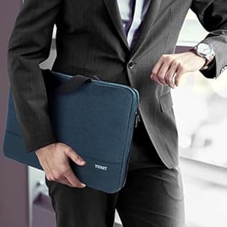 Ytonet 13 13.3 Inch Laptop Sleeve Case, Water Resistant TSA Laptop Bag Computer Carrying Case with Handle, Compatible with MacBook HP Dell Lenovo Acer Notebooks, Gifts for Women Men, Deep Teal